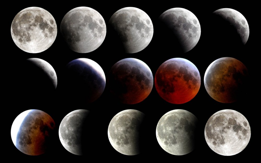 Les phases de la Lune