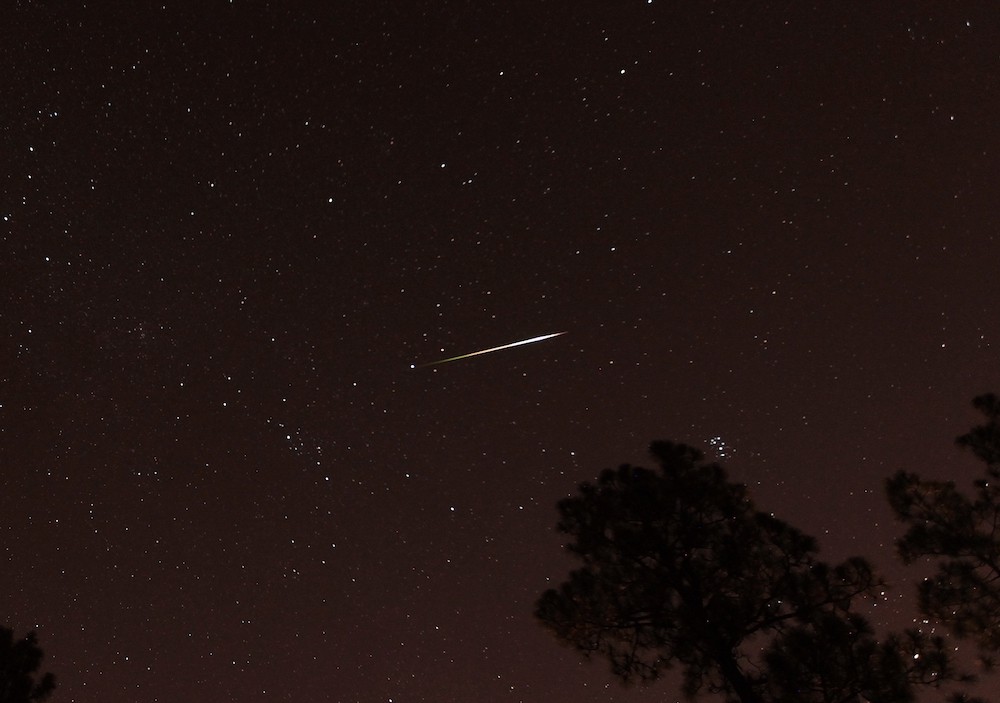 Pluie D'étoiles Filantes Êta Aquarides