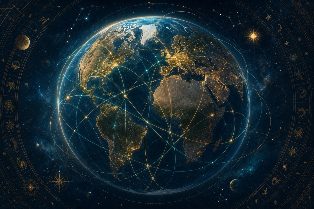 Astrocartographie : où déménager selon votre thème astral